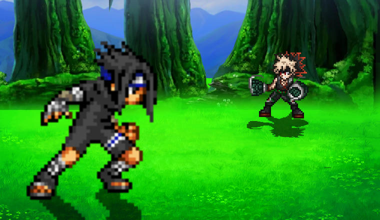 Sasuke Uchiha (Pre-Time Skip) vs Katsuki Bakugou by Simbiothero on ...