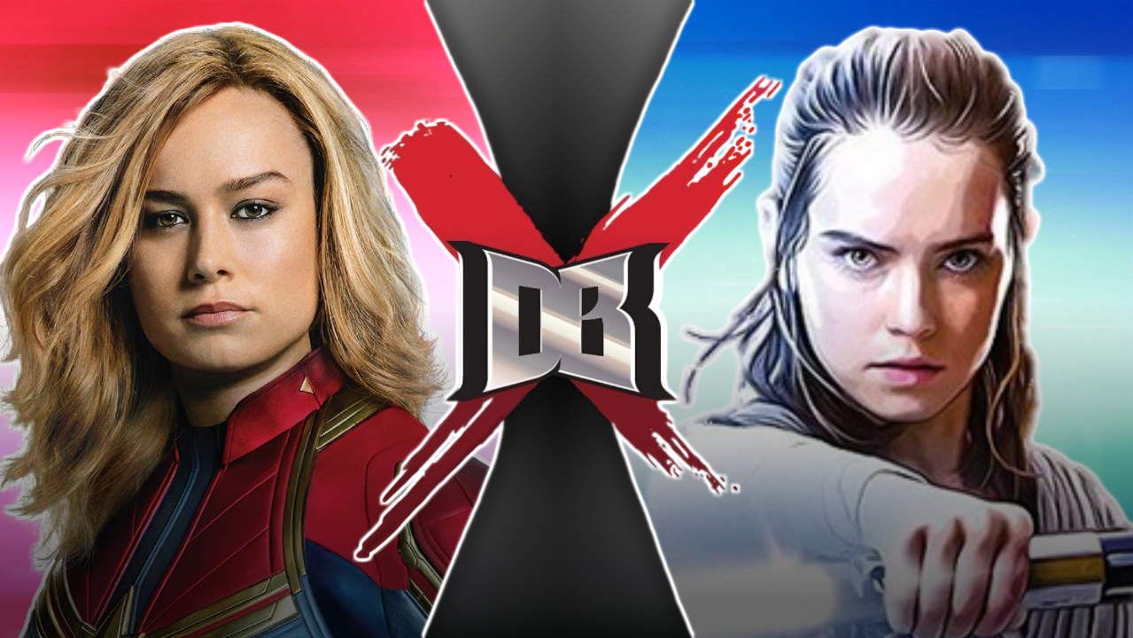 DBX: Captain Marvel (MCU) vs Rey Palpatine by Simbiothero on DeviantArt