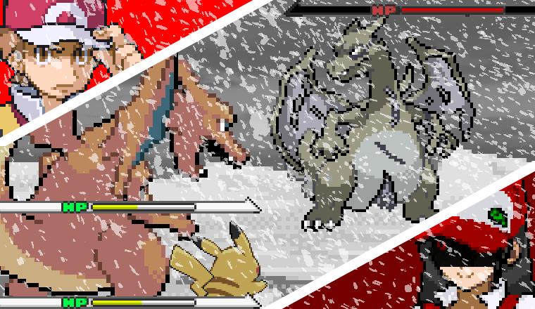 Mega Pokemon Battle Royale - Sprite by Simbiothero on DeviantArt