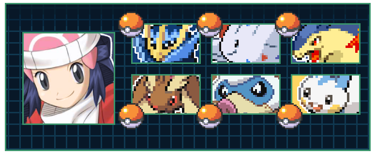 Pokemon Brotherhood - Dawn PKMN Team by TVnGames on DeviantArt