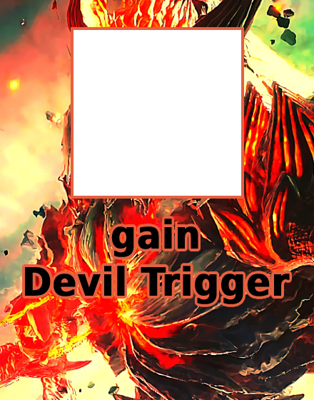 Devil Trigger Template by Simbiothero on DeviantArt