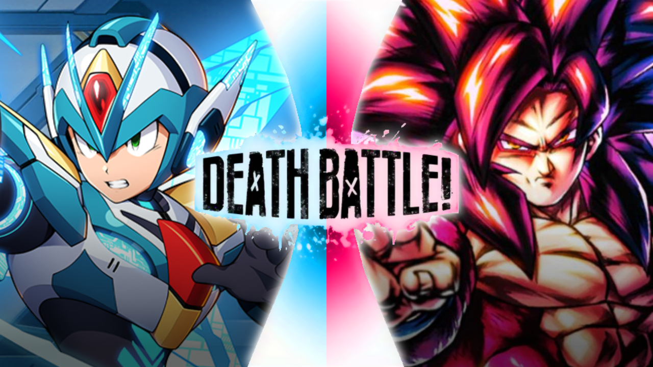 XDiVE X VS Xeno Goku (Mega Man XDiVE VS Dragon Ball Heroes