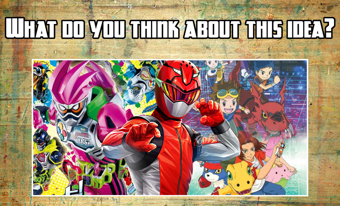 Rangers, Riders, and Digimon by Simbiothero on DeviantArt