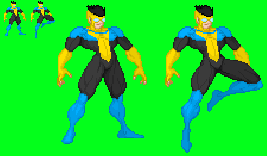 Invincible - Sprite by Simbiothero on DeviantArt