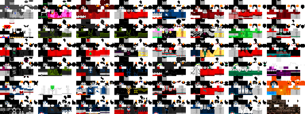 A huge collection of some of the Minecraft skins I've made the past year or  so [2279x1302] [.png] : r/Minecraft