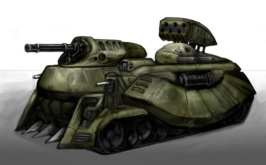 tank design by gausswerks on DeviantArt