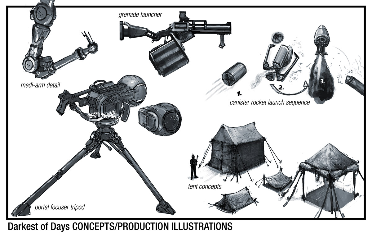 Darkest of Days concepts 2