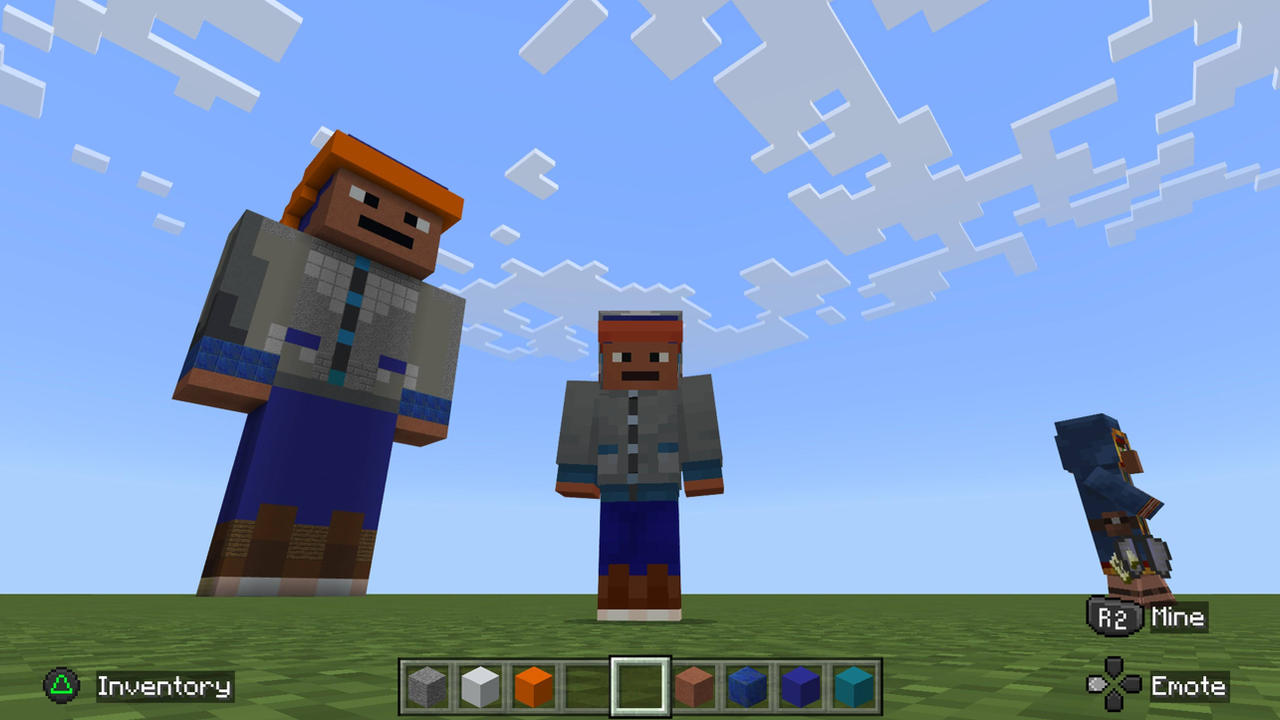 I built myself in Minecraft by Andre95white on DeviantArt