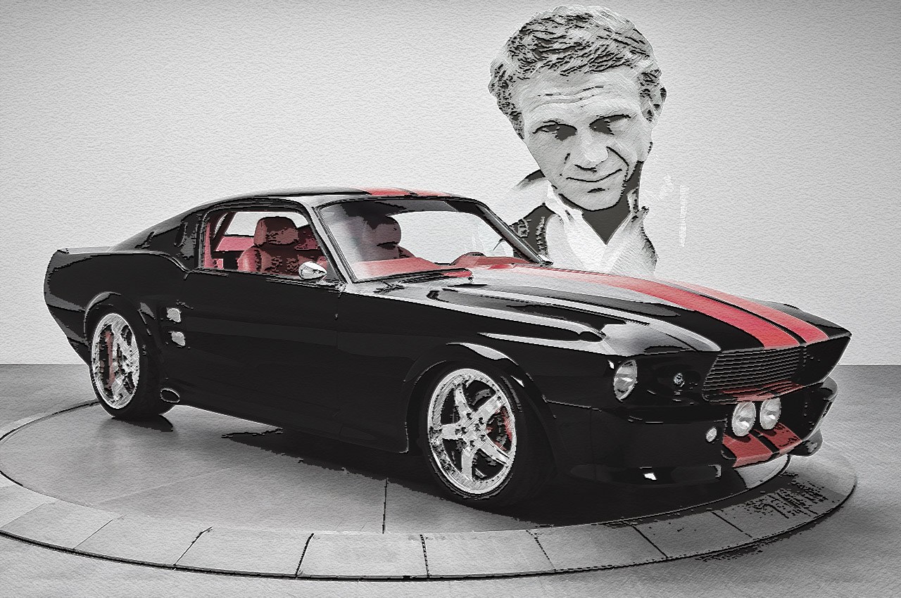 Steve Mc Queen Mustang gt 500