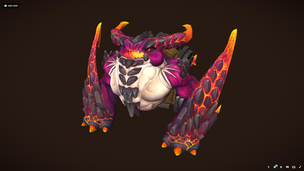 Flame monster by EllMasterro on DeviantArt