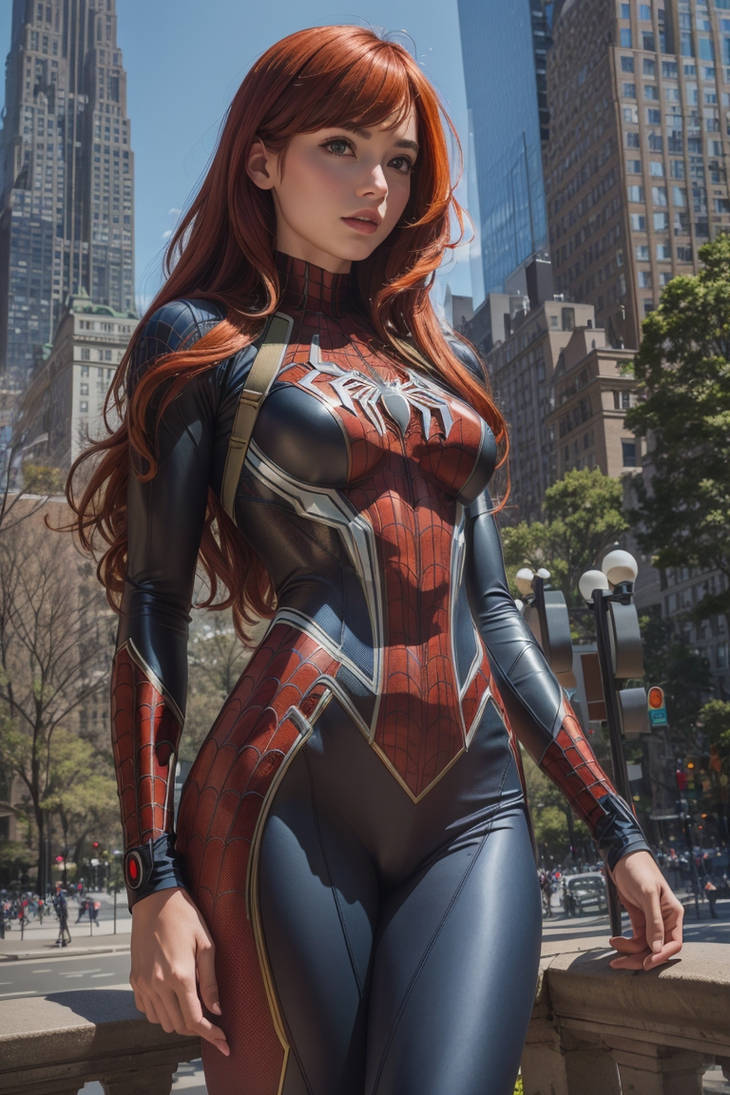 MJ Spidey Suit44 by EAPCrusader on DeviantArt