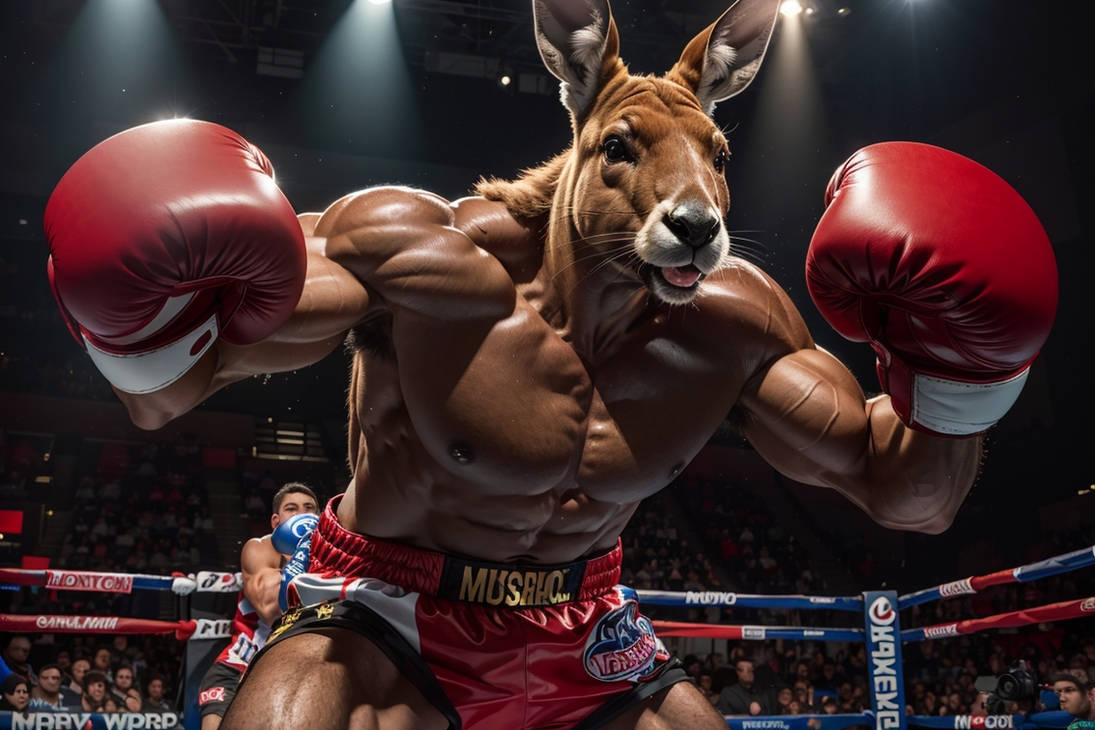 Boxer Rugaru BoxingKangaroo by EAPCrusader on DeviantArt