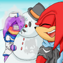 Request: Sonya and Knuckles