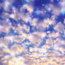 Magic Stars and Clouds texture