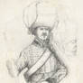 Ben Pook - French Guard Horse Chasseurs sketch