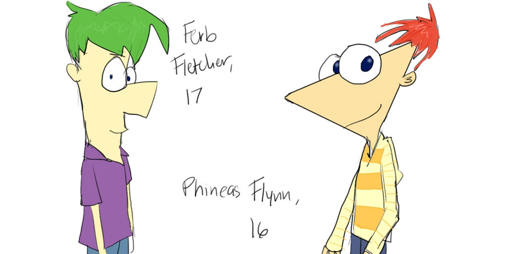 Older Phineas and Ferb by Tigerach on DeviantArt