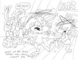 Drunk Buster and Plucky