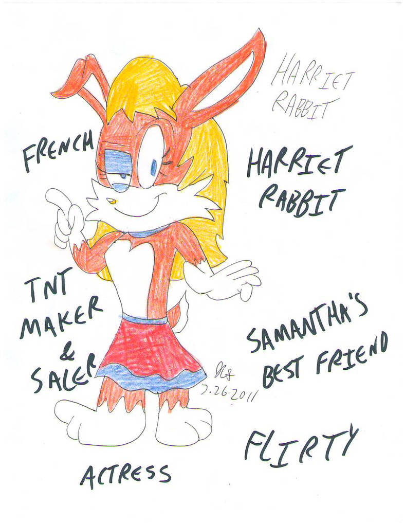 Harriet Rabbit by Hatchetstein4Real on DeviantArt