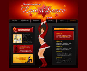 Web for Moder Dance Group