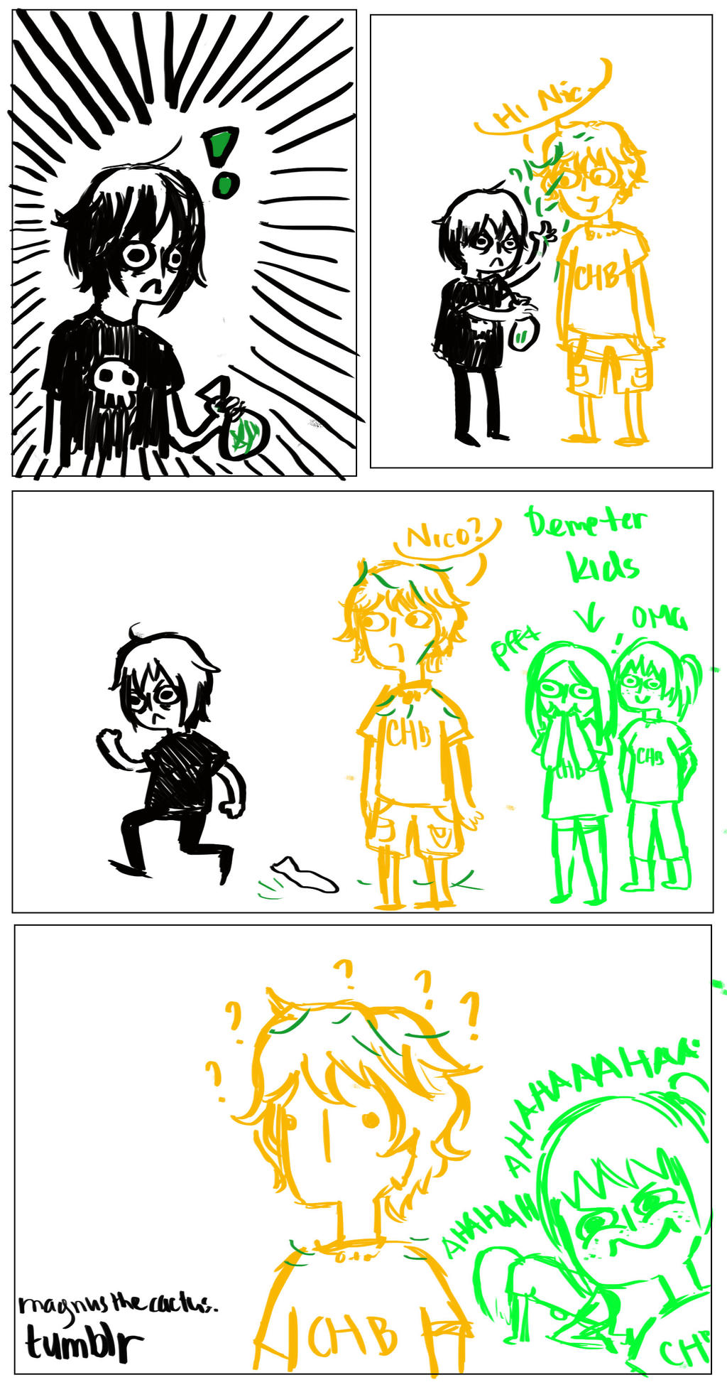 Grass-a Solangelo comic