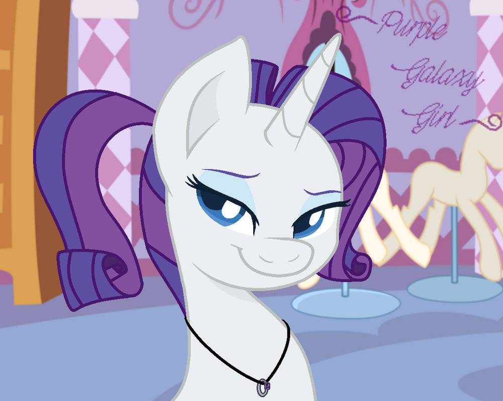Raritys New Hair Style? ~MLP~ by Purple-Galaxy-Girl on DeviantArt