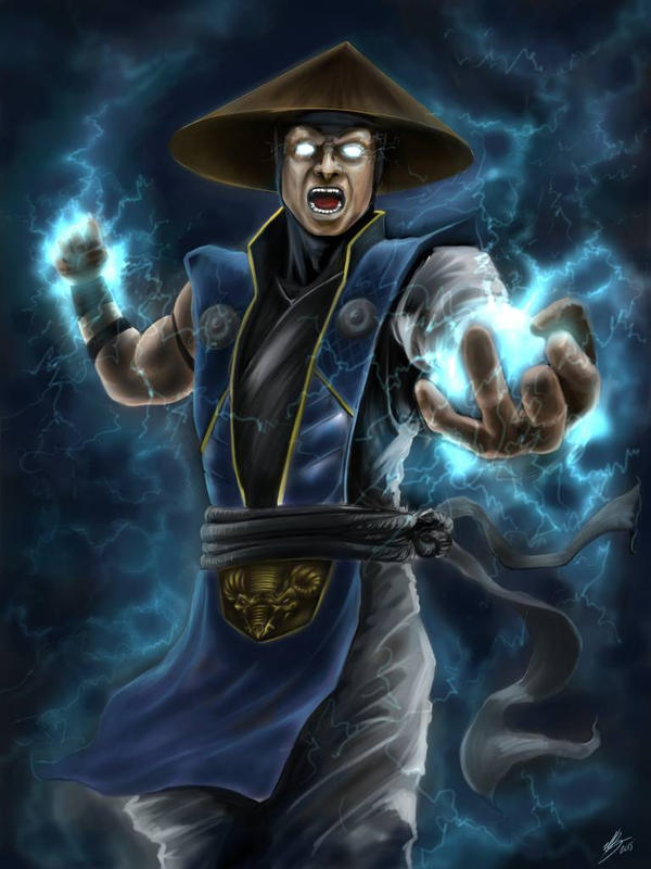 Raiden from Mortal Kombat fanart by MilKmanART on DeviantArt