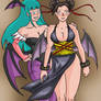 Morrigan claims Chun Li