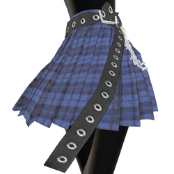 [mmd \ sims 4] pleats mini skirt with chain belt