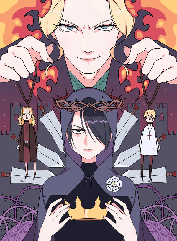 Requiem Of The Rose King Tv Anime Unveils Main Staff Teaser Visual News Anime News Network