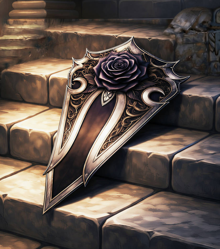 Sca Shields Roses Order of the Black Rose Shield by Mooncake43 on DeviantArt