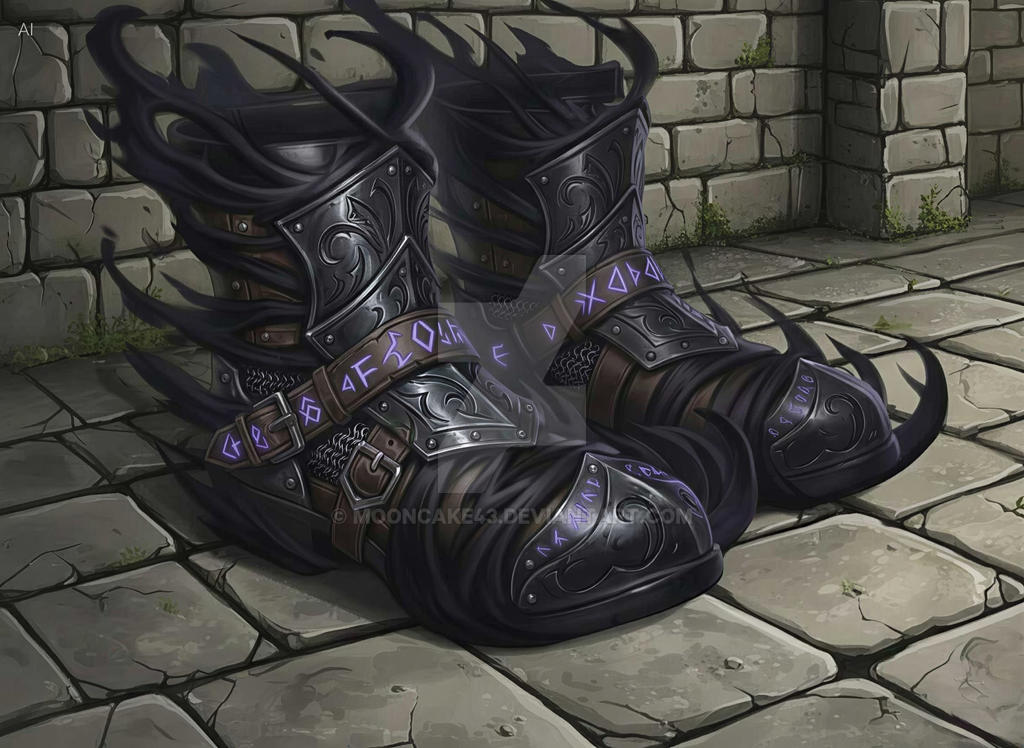 Shadow Step Names Shadowstep Boots by Mooncake43 on DeviantArt