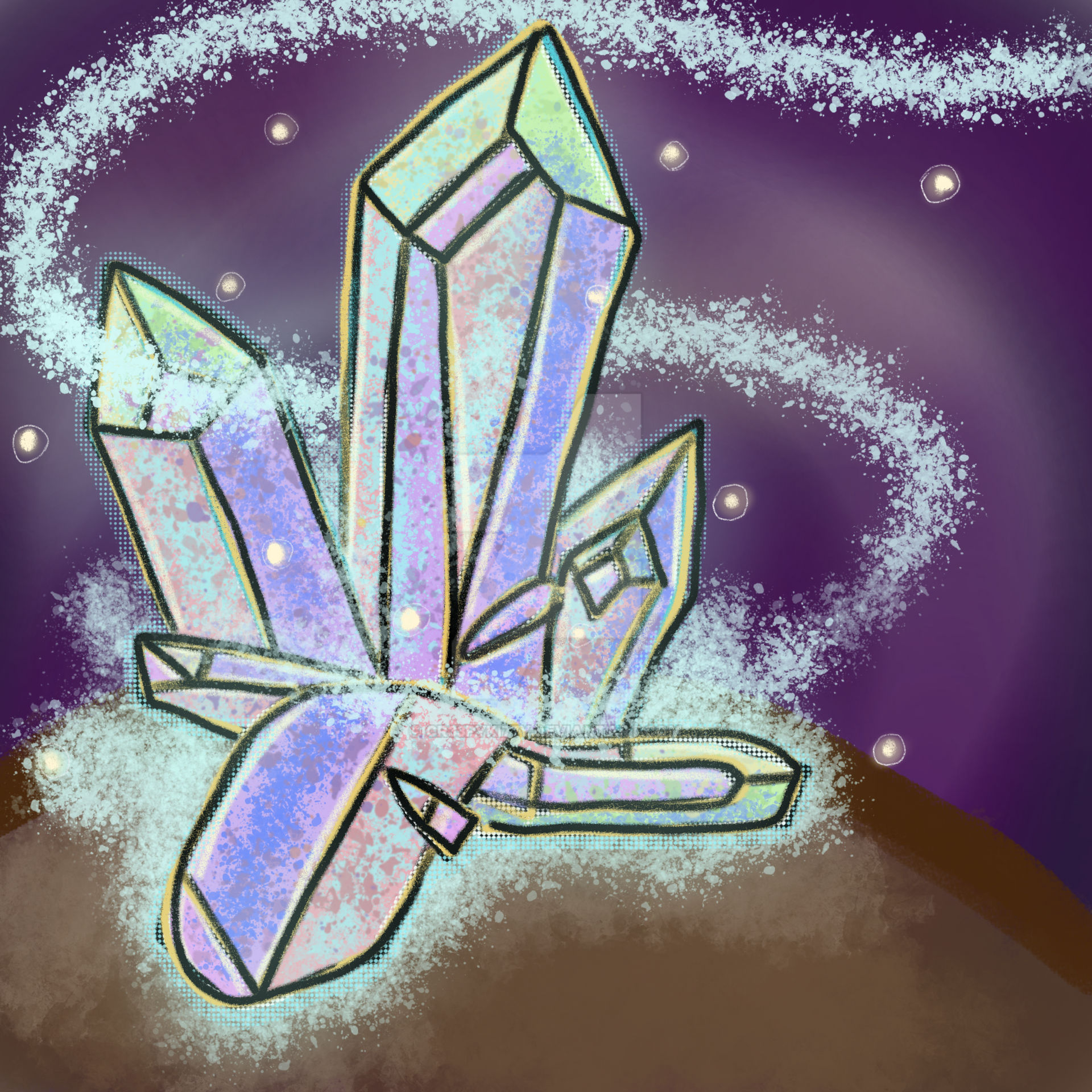 Crystal practice by Cr33pyKi77y on DeviantArt