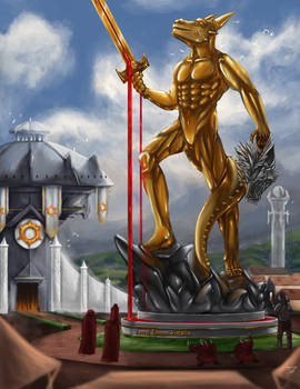 Creative Colosseum Battle 8, Statue of Vidalis