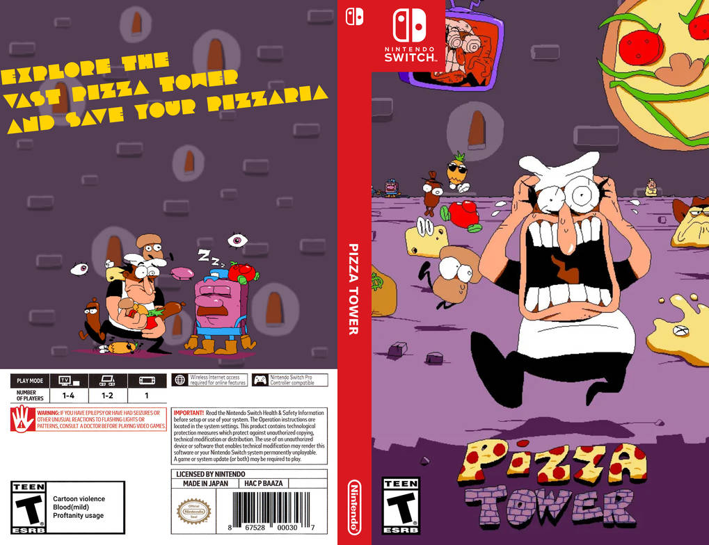 Pizza Tower - Nintendo Switch (Box64) 