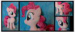 Excited Pinkie Pie Plush by 3vilpyro