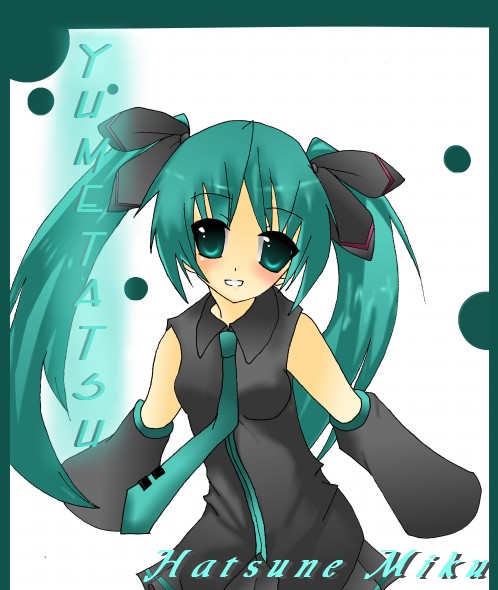 Hatsune Miku Fan art..againxD