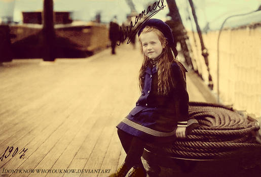 Anastasia aboard the Polar Star