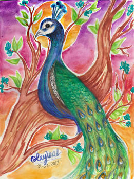 The Gentlefowl in Blue and Green