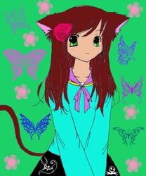 Neko girl (edited)