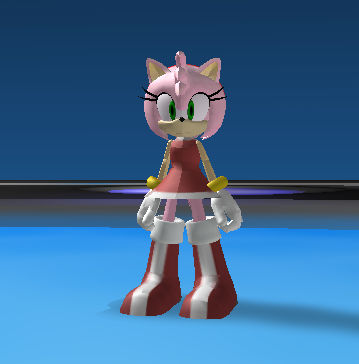 Amy Rose 06 Model Roblox By Sonicthedeviant On Deviantart - 