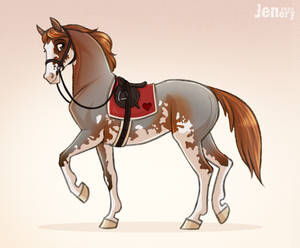 thoroughbred filly (comm)