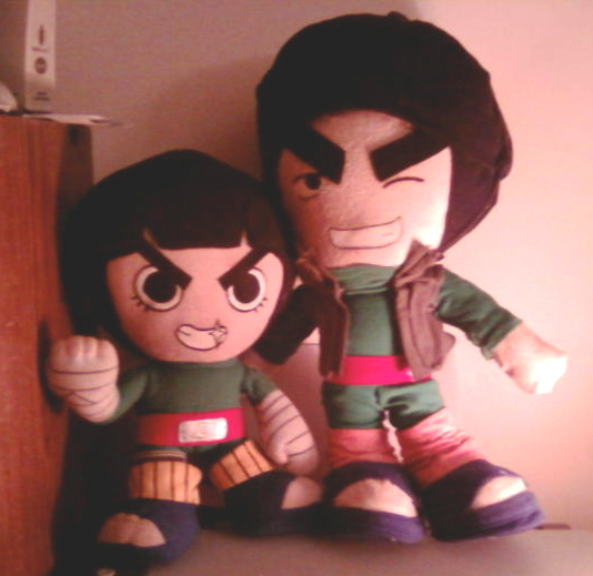 i made a Gai Plushie XD