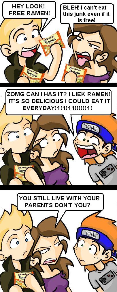 no one really LIKES ramen