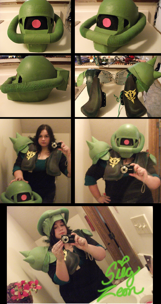 ZAKU II COSPLAY WIP