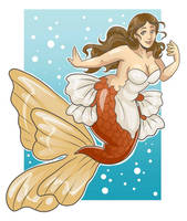 Goldfish Mermaid