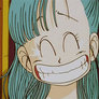 Bulma getting tickled GIF