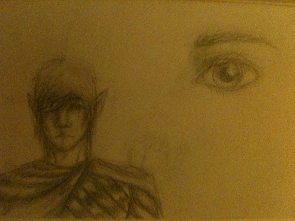 some elf character and an eye