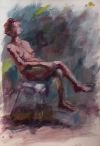 Nude color study 04