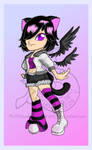 Open - Winged cat girl adopt by C-B-Adopts