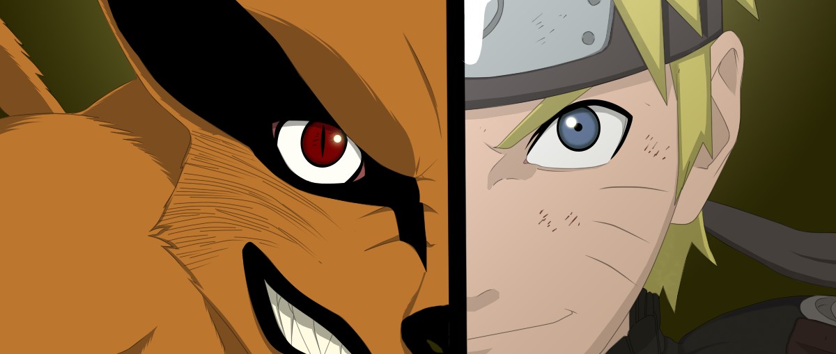 Naruto And Kyuubi